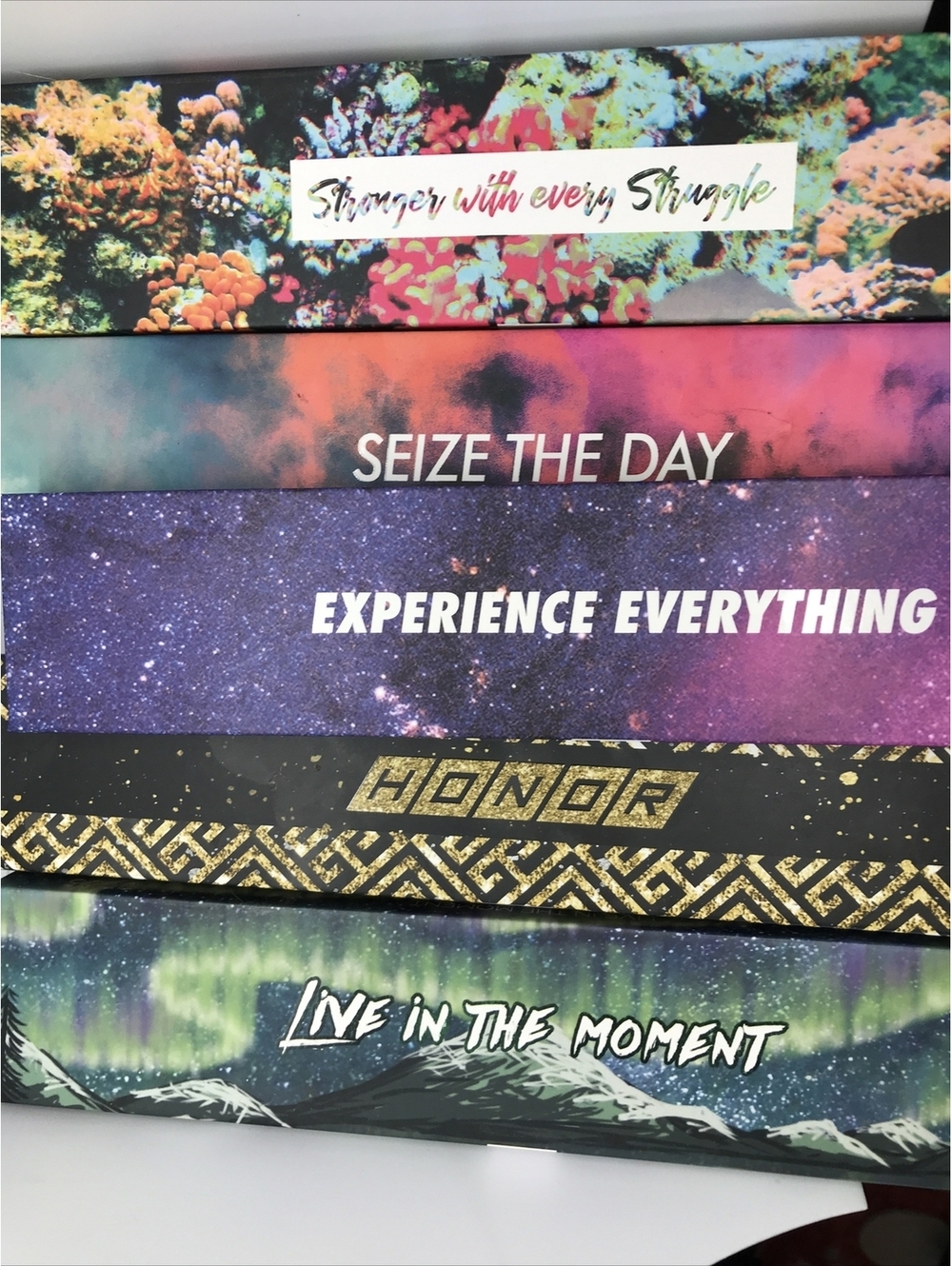 Zox V1 Imperial Wristband EMPTY Box Lot Of 5 Strap Small & Large 175mm 210mm